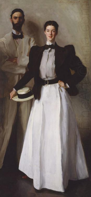 Mr and Mrs Isaac Newton Phelps Stokes (mk18), John Singer Sargent